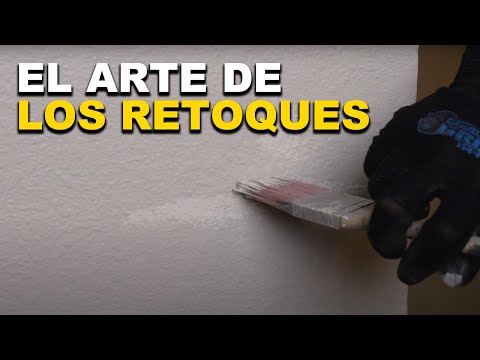 Maestro en pintura de interiores El arte de los retoques