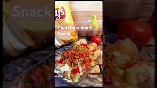 Chatkhara bomb💥 #spicychat #trending #hack #recipe #teatime #snacks #quicksnacksrecipe