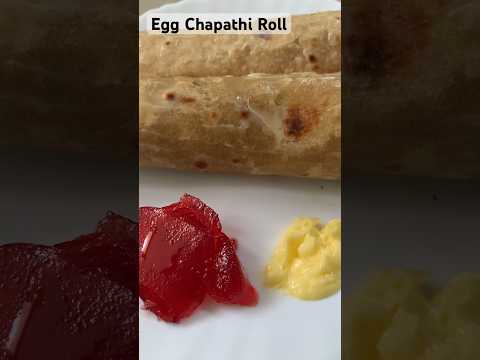 Egg Chapathi Roll #shorts #shortsfeed #trendingshorts #food #cooking #chapathiroll #youtubeshorts