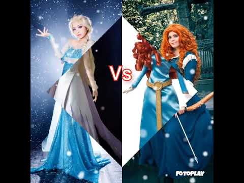 Elsa Vs Merida.