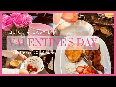 Quick Valentine’s Day Breakfast | DIY | Full Time Working Wife & Mom |