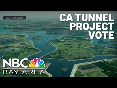 Valley Water to hold key vote on governor's Delta tunnel project