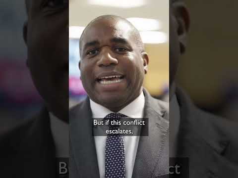 Foreign Secretary David Lammy on Lebanon travel advice