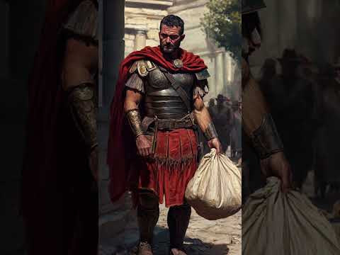 What happened to an injured Roman soldier?