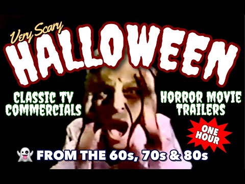 Halloween Movie Trailers and Classic TV Commercials from the 70s & 80s (Full Hour)