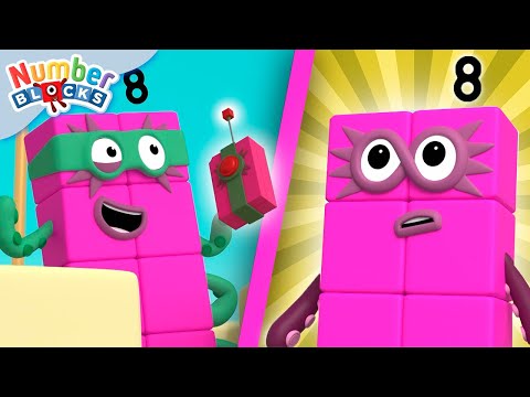 Superhero Maths Moments Save the Day! | Octoblock Number Fun | Numberblocks