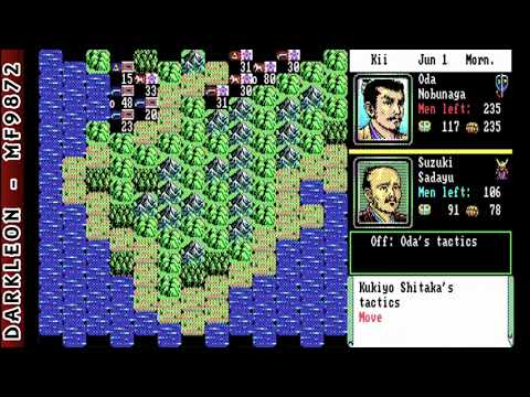 Nobunaga's Ambition II © 1989 Koei - PC DOS - Gameplay