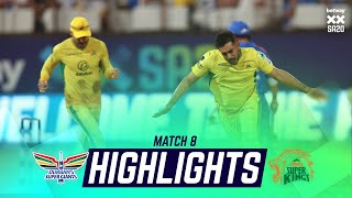 Durban's Super Giants v Joburg Super Kings | Match 8 Highlights | Betway SA20