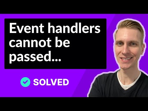 Next.js Event handlers cannot be passed to client component (FIXED)