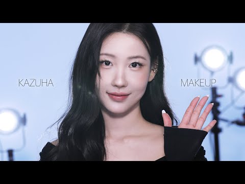 카즈하st 메이크업 (가요대전 레드카펫ver.) LE SSERAFIM KAZUHA Makeup Tutorial l 이사배(RISABAE Makeup)