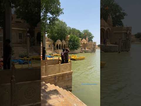 Mini vlog 13 | Gadisar Lake Jaisalmer | History of Gadisar lake #minivlog #gadisarlake #jaisalmer