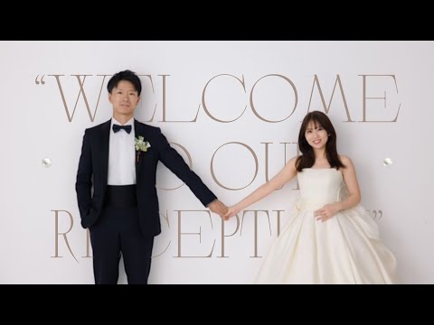 [結婚式 オープニングムービー] 「White Mocha」 / カウントダウン付き / Canvaテンプレート / #結婚式  #オープニングムービー #プロフィールムービー  #wedding