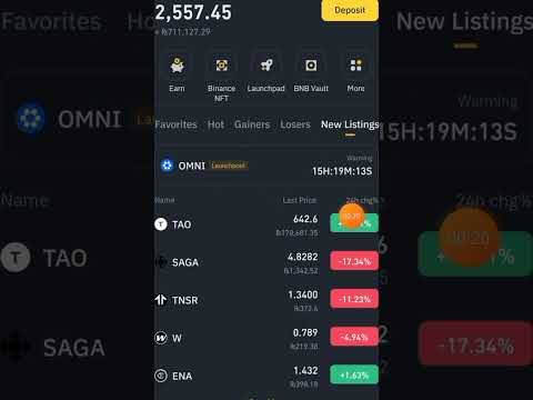 OMNI CRYPTO NOW ON LAUNCHPOOL #shorts #binance #mujtabashah