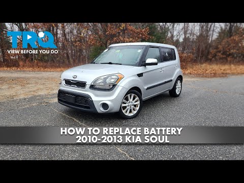 How to Replace Battery 2010-2013 Kia Soul