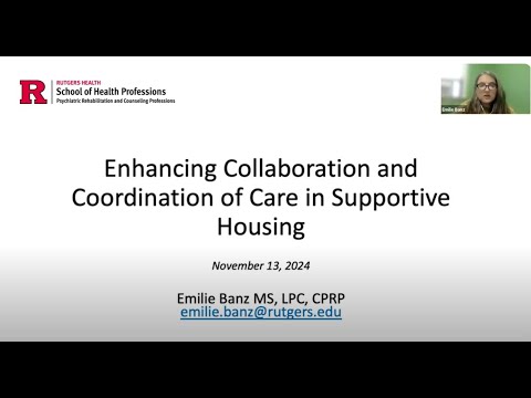 Enhancing Collaboration and Coordination of Care in Supportive Housing