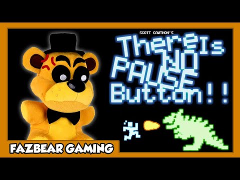 FAZBEAR GAMING! - Golden Freddy Plays There Is No Pause Button!