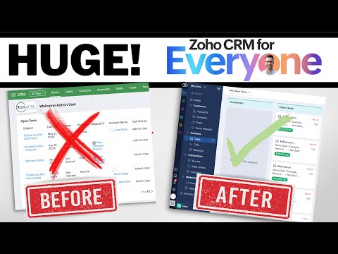 Zoho CRM for Everyone Tutorial and Demo