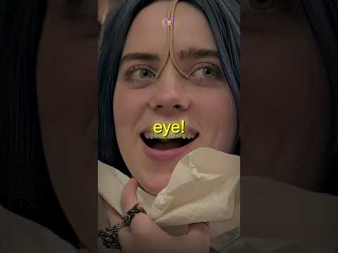 Billie Eilish Almost Lost Her Eyes 👀