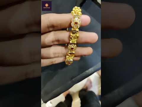 Floral Gold Bracelet - Bracelet Opening Types - New Design Bracelet Gold 2024 - Loose Gold Bracelet