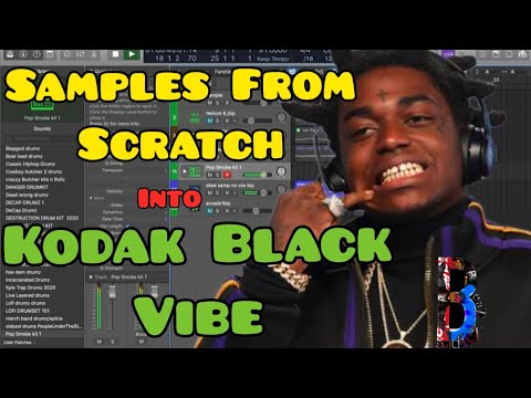 Made A Kodak Vibe from a Sample Cookup from Scratch in Logic Pro