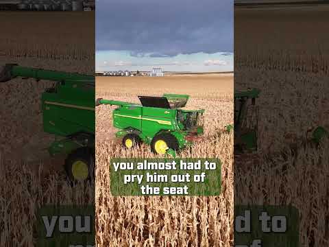 "You Almost Had to Pry Him out of the Seat!" - #S7Combines #JohnDeere