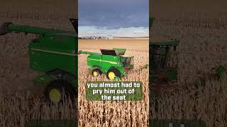 "You Almost Had to Pry Him out of the Seat!" - #S7Combines #JohnDeere