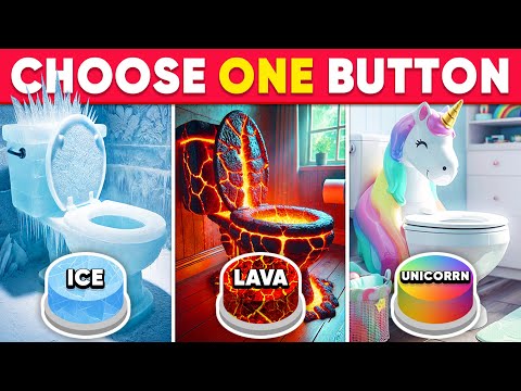 Choose One Button...! Ice, Lava or Rainbow Edition ❄🔥🌈 How Lucky Are You?