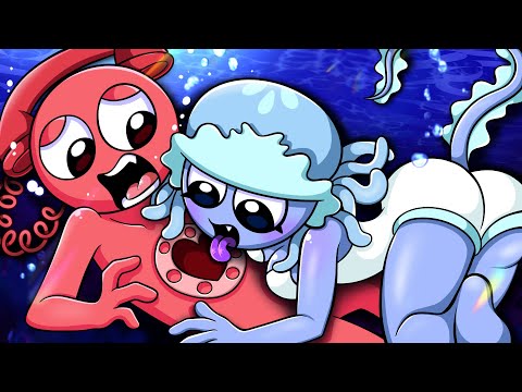 Sprunki Aurelia Fall in Sea with Tele?! | Incredibox Sprunki Animation