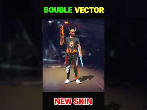 I Got new double vector skin in garena free fire | free fire video | free fire game | #shorts