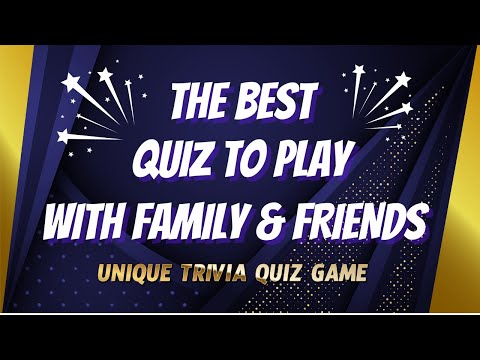 The ULTIMATE Trivia Quiz Game For Family And Friends | Festive Party Games