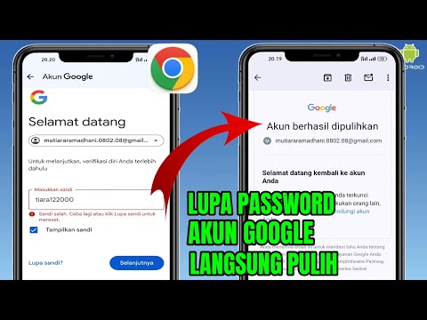 Cara Pulihkan Akun Google Yang Lupa Password