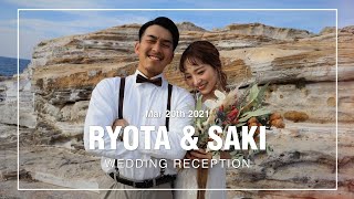 【結婚式 オープニングムービー】アップテンポの曲＆おしゃれかわいい｜LET'S GO｜実例 和歌山県 S様｜MOVOX