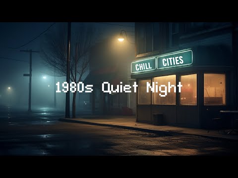 1980s Quiet Night ☕ Lofi In City Mix 🌆 Chill Beats to Relax / Study / Work to ☕ Lofi Café