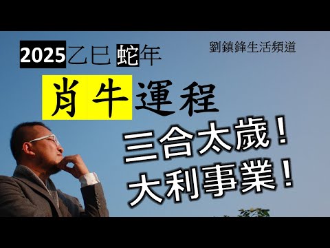 2025年肖牛運程 |三合太歲 大利事業| 太歲三合 | 劉鎮鋒生活頻道