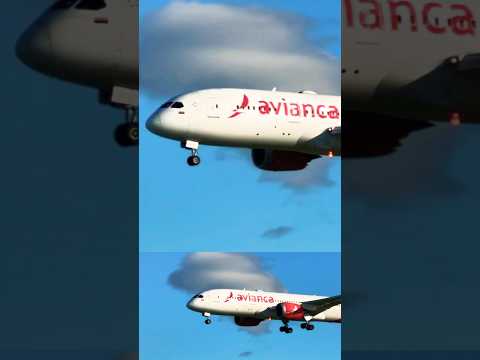 Avianca aterrizando en Barcelona #youtubeshorts #planespotting #shorts #short #remix #avianca