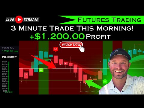 +$1,200  In 3 Minutes Day Trading NQ Futures