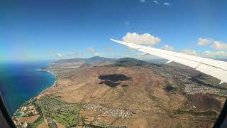 [4K60p] Landing in Daniel K. Inouye (Honolulu) International Airport JAL B787-8