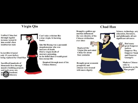 Qin dynasty Vs Han Dynasty. Meme analysis. How accurate is it?