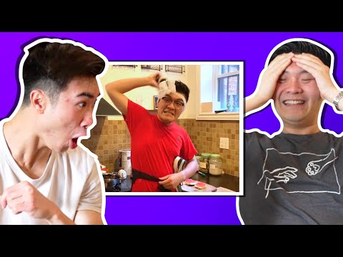 Reacting to our CRINGIEST videos - Ft. Nathan Doan