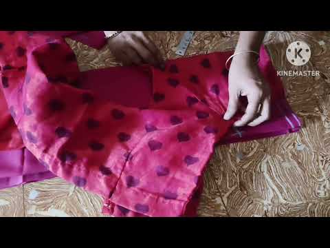 Lining Blouse Cutting With Simple method#liningblouse #fashion