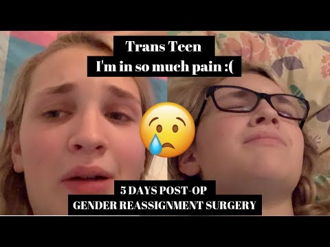 5 Days Post-Op Gender Reassignment Surgery | Worst Pain I've Felt | Trans Teen | Emily Tressa |