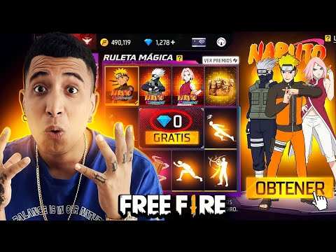 GARENA ME ENVÍA LA NUEVA COLABORACIÓN DE NARUTO x FREE FIRE 😳🔥| MR STIVEN