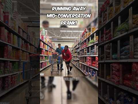 Running Away Mid-Conversation Prank! Video Out Now #shorts #funny #comedy