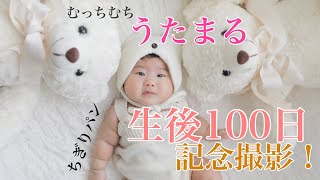 【うたまる100日記念撮影】～百日祝い・撮影の1日を紹介～