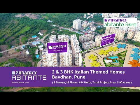 Puraniks Abitante Fiore Bhavdhan Pune | Complete Project Details, Pricing, Plans| Contact:9325970952