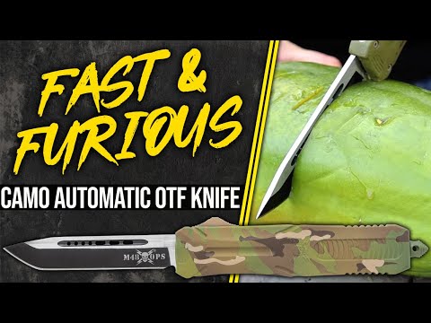 Built For Battle - M48 Camo Automatic OTF Knife