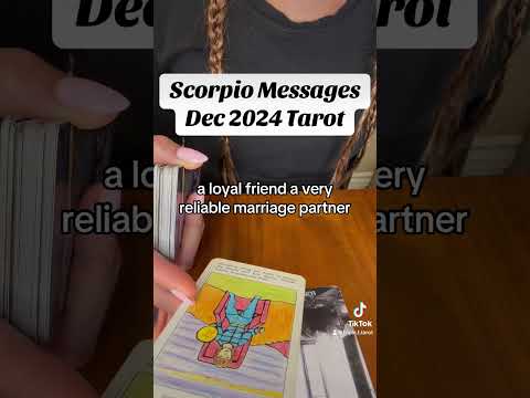 Scorpio Tarot Messages for December 2024 #scorpio #scorscorpions rot rpions