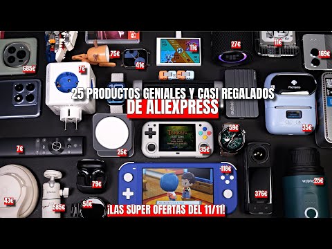 25 productos geniales de ALIEXPRESS en el 11/11 💥 ¡Los precios más LOCOS del año! #Parte02