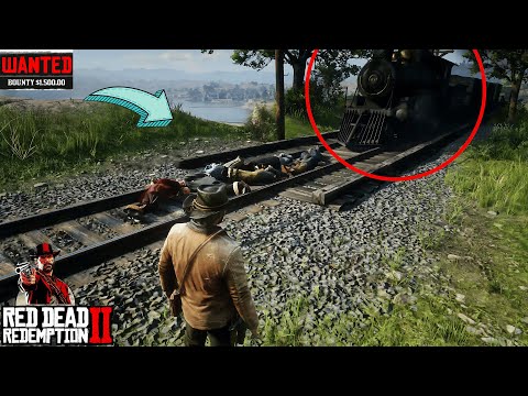 RDR 2 Train VS Npc Who Will Win ?