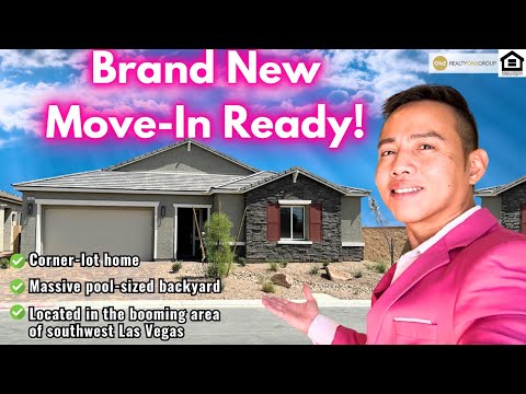 Brand New Las Vegas Single Story Home Move-In Ready